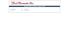 Desktop Screenshot of fluidkinematix.com